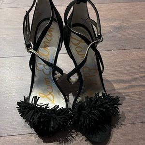 NWOT Sam Edelman Fringe Heel Size 7